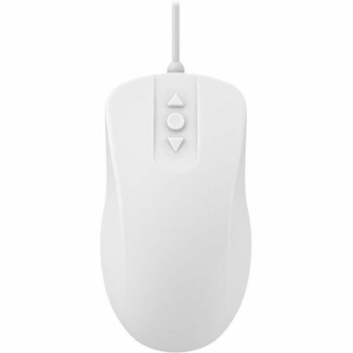 Active Key AK-PMH12 Mouse - Optical - Cable - White - USB Type A - 1000 dpi - Scroll Button - 5 Button(s) - Symmetrical (Fleet Network)