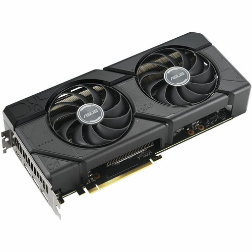 Asus AMD Radeon RX 7700 XT 12 GB GDDR6 High Resolution Gaming Graphics Card 2.60 GHz Boost Clock Graphic Width Game Bit Bus X DUAL-RX7700XT-O12G