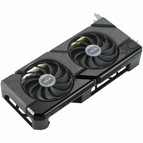 Asus AMD Radeon RX 7700 XT 12 GB GDDR6 High Resolution Gaming Graphics Card 2.60 GHz Boost Clock Graphic Width Game Bit Bus X DUAL-RX7700XT-O12G