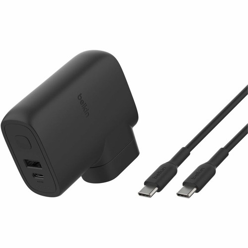Belkin Hybrid Wall Charger With Power Bank And Travel Adapter Kit 5K BPZ003BT1MBK-B6