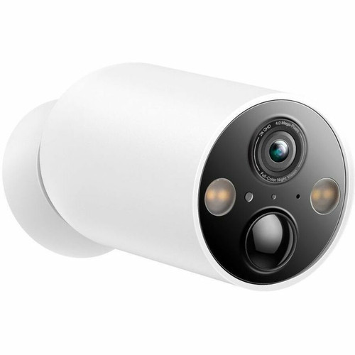 Tapo C425 4 Megapixel Indoor/Outdoor 2K Network Camera - Color - 98.43 ft (30 m) Infrared/Color Night Vision - H.264 - 2560 x 1440 - - (Fleet Network)
