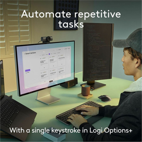 Logitech 920-011621 MX Keys S Wireless Keyboard - Bluetooth - Easy-Switch - Backlit - Mac Compatible