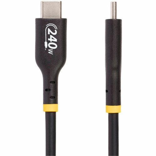 StarTechcom 13ft USB-C Charging Cable USB-IF Certified USB C Cable 240W PD EPR USB 20 Type-C Laptop Charger Cord TPE Jacket MM USB2EPR13F
