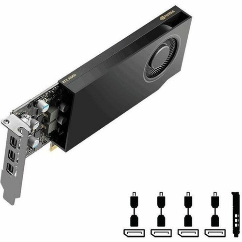 NVIDIA RTXtrade A1000 Professional Graphics Board - NVIDIA RTXtrade A1000  Small Form Factor NVIDIA Ampere Architecture 8GB GPU VCNRTXA1000ATX-PB