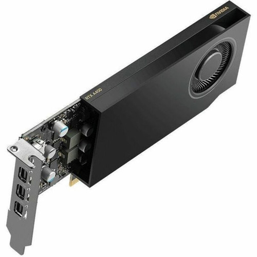 NVIDIA RTXtrade A400 Professional Graphics Board - NVIDIA RTXtrade A400  Small Form Factor NVIDIA Ampere Architecture 4GB GDDR6 VCNRTXA400ATX-PB