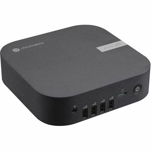 Asus Chromebox 5a CHROMEBOX5A-SC041UN Chromebox - Intel Celeron 7305 - 4 GB - 128 GB SSD - Mini PC - Eco Black - Intel Chip - ChromeOS CHROMEBOX5A-SC041UN