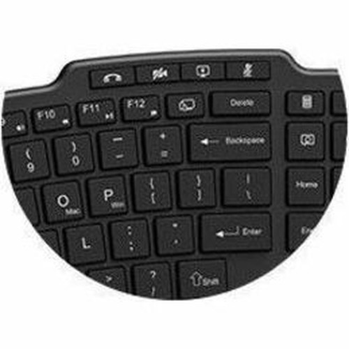 Kensington Pro Fit Ergo KB675 EQ TKL Rechargeable Keyboard - Wireless Connectivity - Bluetooth - 3281 ft 10000 mm - 240 GHz - USB K75491US