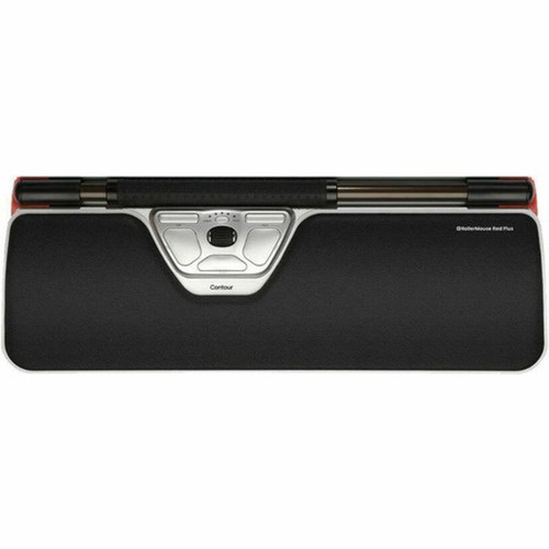 Contour RollerMouse Red Plus - Wireless - Rechargeable - 2800 dpi - RollerBar - 7 Buttons - 6 Programmable Buttons - 3 Month Run CDRMRED10210