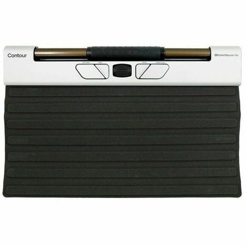 Contour RollerMouse Go - Wireless - Rechargeable - 4000 dpi - RollerBar - 5 Buttons - 5 Programmable Buttons - Symmetrical - 3 Run CDRMGO10000