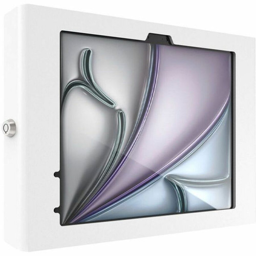 Compulocks iPad Air M2 11 2024 Apex Secured Enclosure Wall Mount - White - White 11APXW