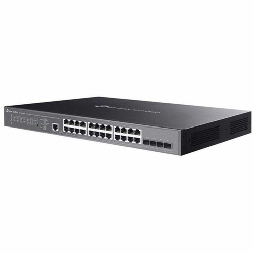 TP-Link 24-Port Gigabit and 4-Port 10GE SFP L2 Managed Switch with 16-Port PoE  8-Port PoE - 24 Ports - Manageable - Gigabit 10 SG3428XMPP