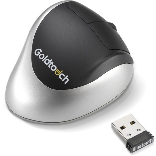 Goldtouch Mouse - Optical - Wireless - Bluetooth - 1000 dpi - Scroll Wheel - Right-handed Only (Fleet Network)
