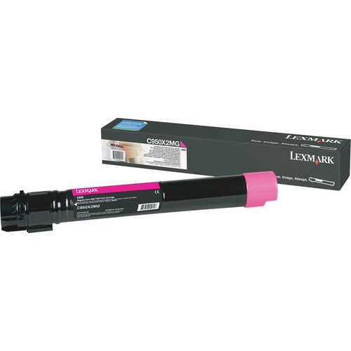 Lexmark C950X2MG Original Toner Cartridge - Laser - Extra High Yield - 22000 Pages - Magenta - 1 Each (Fleet Network)