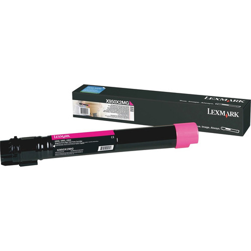 Lexmark X950X2MG Original Toner Cartridge - Laser - 22000 Pages - Magenta - 1 Each (Fleet Network)