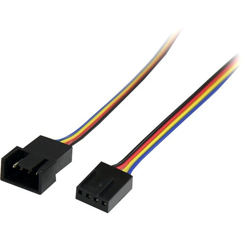 StarTech.com 12in 4 Pin Fan Power Extension Cable - 12 - Molex - Molex (Fleet Network)