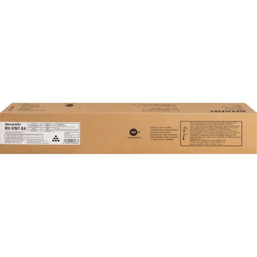 Sharp MX-61NT Original Laser Toner Cartridge - Black - 1 Each - 40000 Pages MX61NTBA