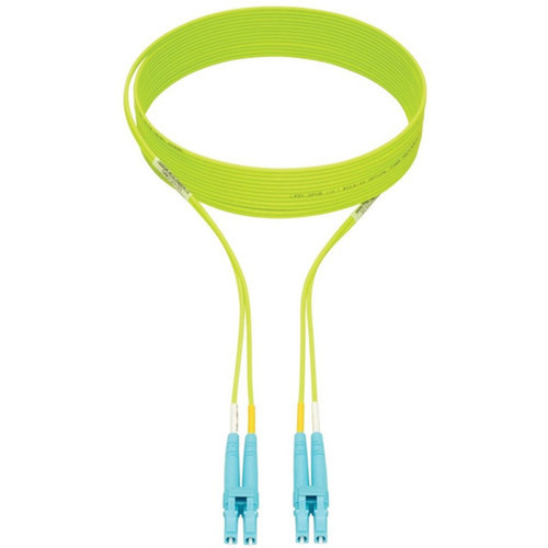 Tripp Lite by Eaton N820-02M-OM5 Fiber Optic Duplex Patch Network Cable - 66 ft Fiber Optic Network Cable for Network Device - First N820-02M-OM5