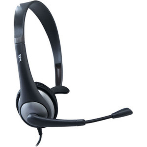 Cyber_Acoustics_AC-104_Headset_-_Mono_-_Mini-phone_-_Wired_-_20_Hz_-_20_kHz_-_Over-the-head_-_Monaural_-_Semi-open_-_7_ft_Cable_-_AC-104
