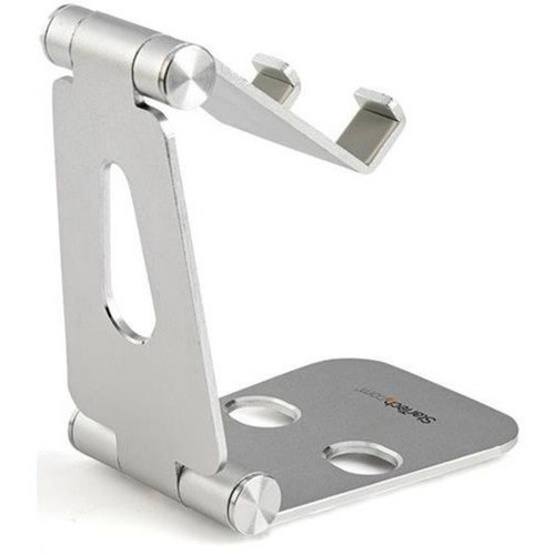 StarTechcom Phone and Tablet Stand - Foldable Universal Mobile Device Holder - SmartphonesTablets - Adjustable Cell Phone Stand for USPTLSTND