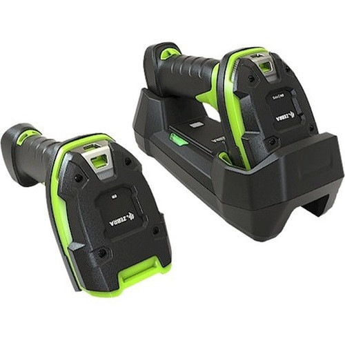 Zebra LI3678-ER Handheld Barcode Scanner - Wireless Connectivity - 1D - Imager - Bluetooth - Multi-interface - Industrial Green LI3678-ER2F003VZWW