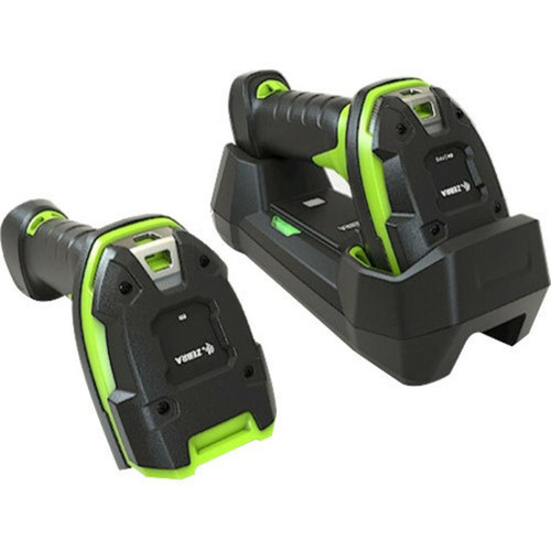 Zebra LI3608-ER Handheld Barcode Scanner - Cable Connectivity - 1D - Imager - Multi-interface - Industrial Green LI3608-ER3U4600ZVW