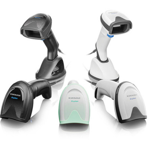 Datalogic Gryphon GD4520 Handheld Barcode Scanner Kit - Cable Connectivity - 2795 710 mm Scan Distance - 1D 2D - Imager - USB - - GD4520-BKK1