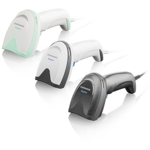 Datalogic Gryphon GD4520 Handheld Barcode Scanner Kit - Cable Connectivity - 1D 2D - Imager - USB - Black GD4520-BKK1S