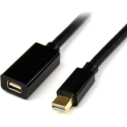 StarTech.com 6 ft Mini DisplayPort 1.2 Video Extension Cable M/F - Mini DisplayPort 4k - DisplayPort for Audio/Video Device (Fleet Network)