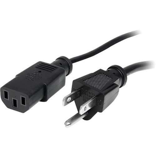 StarTechcom_6_ft_14_AWG_Computer_Power_Cord_-_NEMA5-15P_to_C13_-_6ft_-_NEMA_5-15P_-_IEC_60320_C13_-_Black_PXT101146