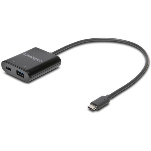 Kensington PD1000 USB-C Dongle - for Notebook - 95 W - USB Type C - 3 x USB Ports - USB Type-A - USB Type-C - Wired K39100WW