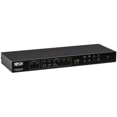 Tripp Lite by Eaton B300-9X2-4K Multi-Format Matrix SwitchSplitter - 4096 x 2160 - 4K - 9 x 2 - Display Projector Computer Blu-ray B300-9X2-4K