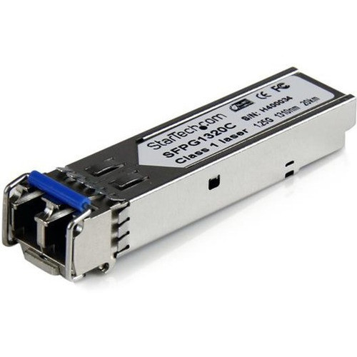 StarTechcom_Cisco_GLC-LH-SMD_Compatible_SFP_Module_-_1000BASE-LH_Fiber_Optical_SFP_Transceiver_-_Lifetime_Warranty_-_1_Gbps_-_Maximum_SFPG1320C