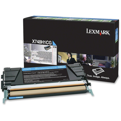 Lexmark Toner Cartridge - Laser - High Yield - 10000 Pages - Cyan - 1 Each (Fleet Network)