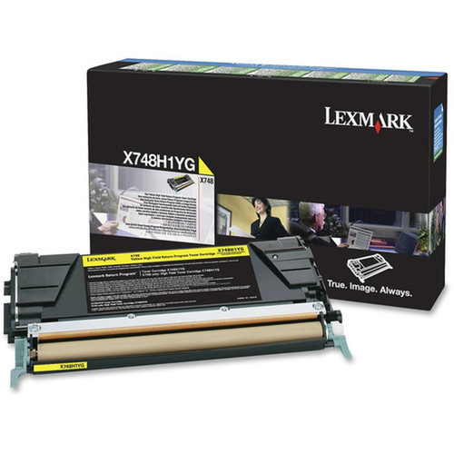 Lexmark_Toner_Cartridge_-_Laser_-_10000_Pages_-_Yellow_-_1_Each_X748H1YG