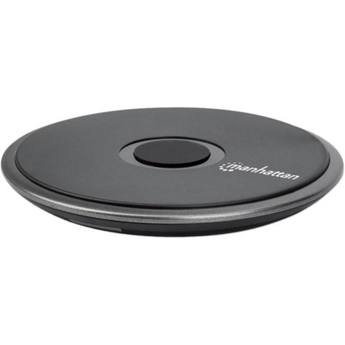 Manhattan Smartphone Wireless Charging Pad QI certified 10W 75W and 5W charging USB-C to USB-A cable included USB-C input into - 102186