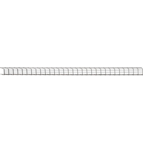 Tripp Lite by Eaton Wire Mesh Cable Tray - 150 x 50 x 1500 mm 6 in x 2 in x 5 ft 2-Pack - Cable Tray - Black Powder Coat - 2 - SRWB6210X2STR