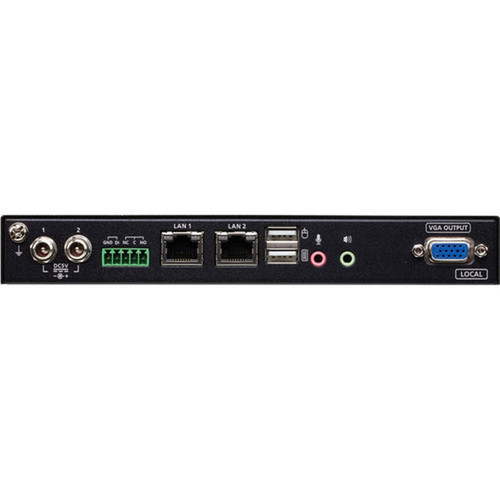 ATEN 1-LocalRemote Share Access Single Port VGA KVM over IP Switch - 1 Computers - 1 Local Users - 1 Remote Users - 1920 x 1200 CN9000