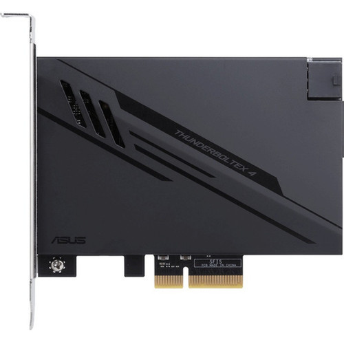 Asus ThunderboltEX 4 ThunderboltUSB Adapter - PCI Express 30 x4 - Plug-in Card - 2 Thunderbolt Ports - PC THUNDERBOLTEX4