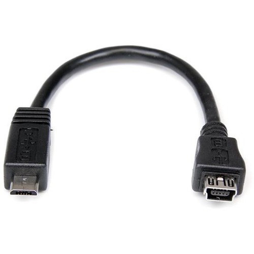 StarTechcom_6in_Micro_USB_to_Mini_USB_Adapter_Cable_MF_-_USB_for_Cellular_Phone_-_6_-_1_Pack_-_1_x_Type_B_Female_Mini_USB_-_1_x_B_-_UUSBMUSBMF6