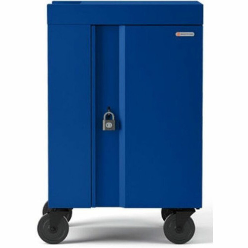 Bretford CUBE Cart Mini - Pre-Wired TVCM20USBC - 4 Casters - Royal Blue - For 20 Devices TVCM20USBC-RB