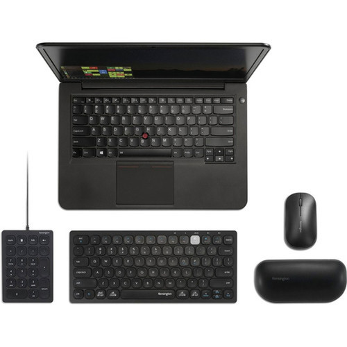 Kensington Wired Numeric Keypad - Cable Connectivity - USB Type A Interface - 21 Key - ChromeOS - Keyboard Notebook - PC Mac - - K79820WW