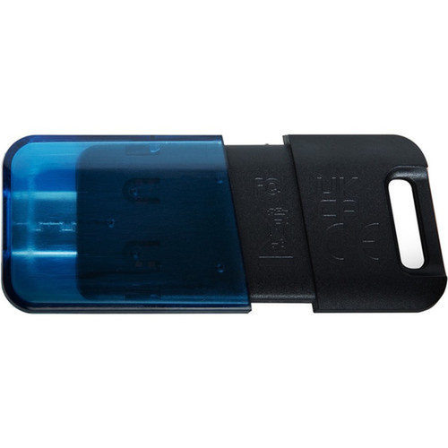 Kingston DataTraveler 80 M 64GB USB 32 Gen 1 Type C Flash Drive - 64 GB - USB 32 Gen 1 Type C - 200 MBs Read Speed - 200 MBs DT80M64GB