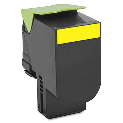 Lexmark Unison 700H4 Toner Cartridge - Laser - High Yield - 3000 Pages Yellow - Yellow - 1 Each 70C0H40