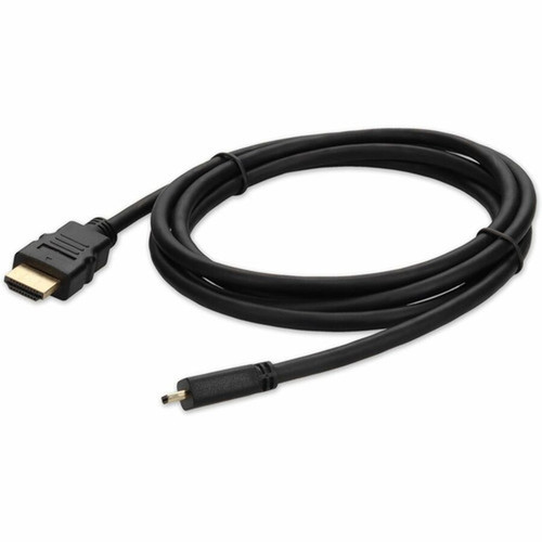 AddOn 3ft 30cm HDMI to Micro-HDMI Adapter Cable - Male to Male - 3 ft HDMI AV Cable for AudioVideo Device TV Cellular Phone - 1 HDMI2MHDMI3