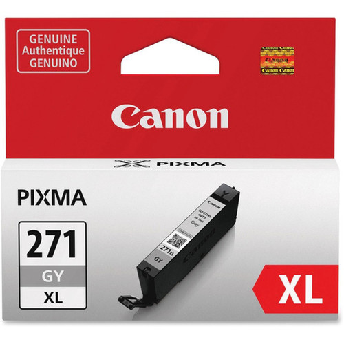 Canon CLI-271GY Original Ink Cartridge - Inkjet - 780 Pages - Gray 0340C001