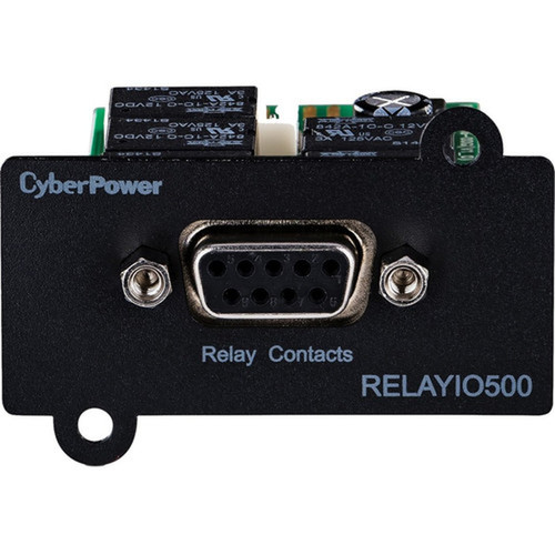 CyberPower RELAYIO500 Remote Power Management Adapter - Mini Slot - Serial RELAYIO500