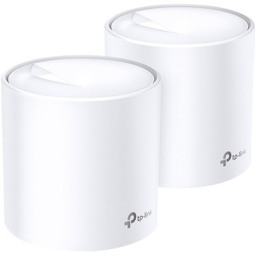 TP-Link Deco X60 Wi-Fi 6 IEEE 80211ax Ethernet Wireless Router - Dual Band - 240 GHz ISM Band - 5 GHz UNII Band - 4 x Antenna4 x - DECO X602-PACK