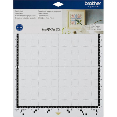 Brother ScanNCut DX 12x12 Fabric Mat - Cutting Craft - 12 30480 mm Length x 12 30480 mm Width - Fabric - 1 CADXMATF12