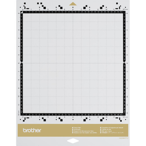 Brother ScanNCut DX 12x12 Fabric Mat - Cutting Craft - 12 30480 mm Length x 12 30480 mm Width - Fabric - 1 CADXMATF12