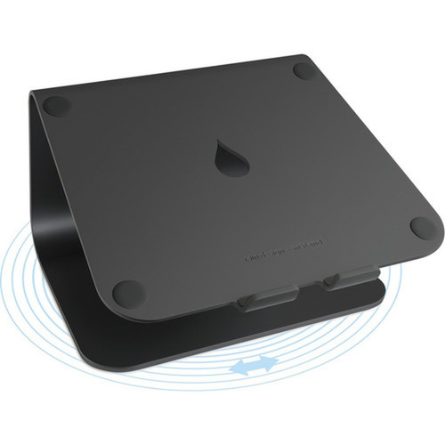 Rain Design mStand360 Laptop Stand w Swivel Base - Black - mStand360 with swivel base transforms your notebook into a stylish and so 10076